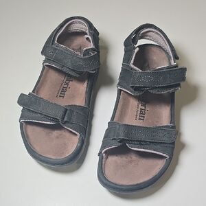 Kids Black Sandals
